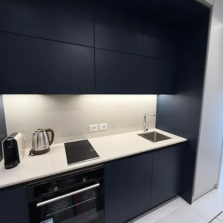 公寓 Sav Blavus Center 地拉那